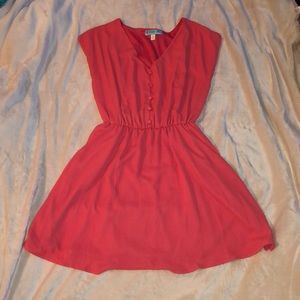 Coral Spring Dress